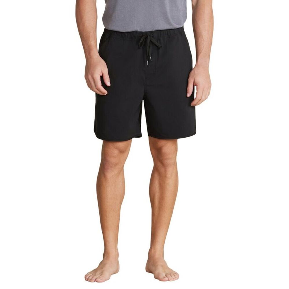 Barefoot Dreams Mens Tie Board Short, Black